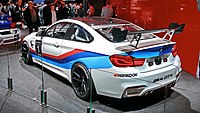 Heckansicht BMW M4 GT4