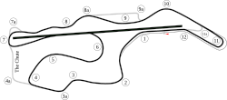 Circuit utilisé pour la plupart des compétitions.