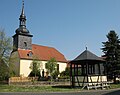 Finneland-Kahlwinkel, Kirche und Glockenturm