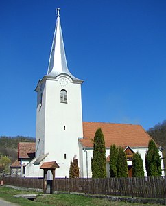 Unitarian church in Călușeri