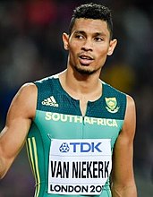 Muži - Wayde van Niekerk 43,03 s Ano