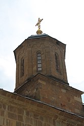 Détail du dôme de l'église.