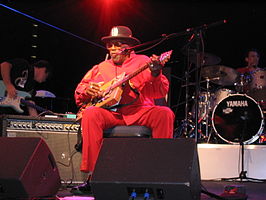 Bo Diddley in 2004 in Wolfsburg