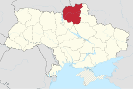 Oblast de Černihiv - Localizazion