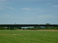 Donaubrücke Wörth-Pfatter 9 km zur Bundesstraße 8