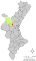 Bugarra, with regards to the Valencian Community.