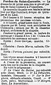 Le programme du pardon inaugural de la nouvelle chapelle Saint-Corentin à Plomodiern (dimanche 22 juillet 1900).