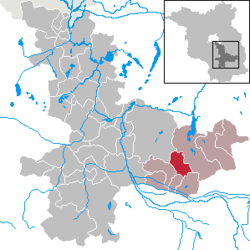 Spreewaldheide – Mappa