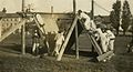 Obstacle course training at the Royal Military College of Canada