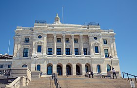 Western steps to the Capitol