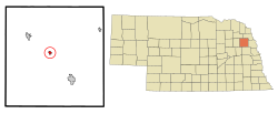 Location of Beemer, Nebraska