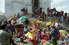 Virágpiac, Chichicastenango