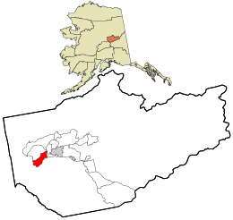 Location within Fairbanks North Star Borough and the U.S. state of Alaska