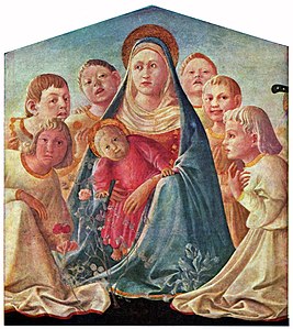 Madonna Trivulzio, vers 1431 Milan, château des Sforza.