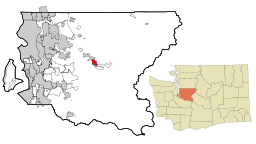 North Bend i King County och Washington