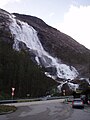 Langfossen i Åkrafjorden