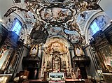 Presbytery overview of the church of Gesu, Perugia