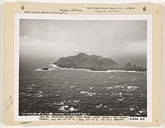 Aerial view of the island, 1935