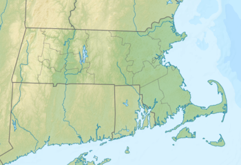 Location of Plum Island in northeastern Massachusetts