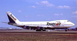 Tower Air Boeing 747