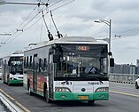 Wuhan trolleybus on route 1