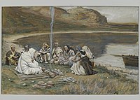 Painting by James Tissot, circa 1886/94 (second miracle)