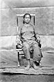 Seorang gadis di desa Muara Mengkulam pada tahun 1870-an