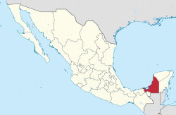 Campeche - Localizzazione