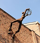 1959, sur le mur de Devonshire House, Université d'Exeter.