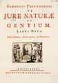 Pufendorf and Hert: De jure naturæ et gentium.