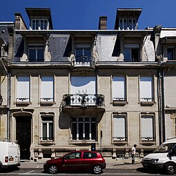 Simplicity (sometimes) - Cours Léopold no. 48 in Nancy, unknown architect (1905-1907)[170]