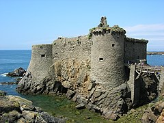 Le château de l'île d'Yeu (Vendée)