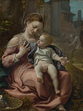 Antonio da Correggio – Die Madonna mit dem Korb