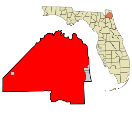 Jacksonville – Mappa