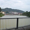 Photograph (2008) of the head works of the Ganges Canal in Haridwar, taken from the opposite side.