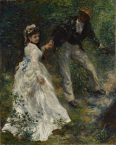 La Promenade, by Pierre-Auguste Renoir