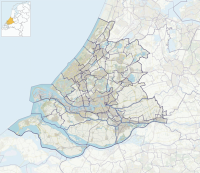 2023–24 Vierde Divisie is located in South Holland