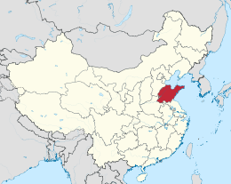 Shandong – Localizzazione