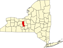 Map of New York highlighting Seneca County.svg