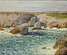 La Crique, côte sauvage, Quiberon Maxime Maufra, 1903 Musée André-Malraux, Le Havre