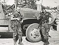 Deux parachutistes de la Légion étrangère à Kolwezi en 1978