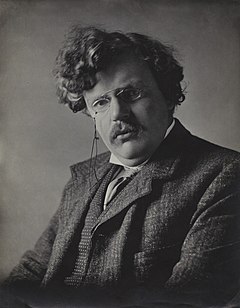 G.K. Chesterton, av E. H. Mills, 1909.