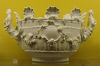 unpainted wine-cooler, J.F.Eberlein, 1740–41