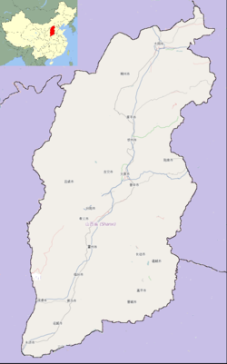 Shenchi is located in شنسی