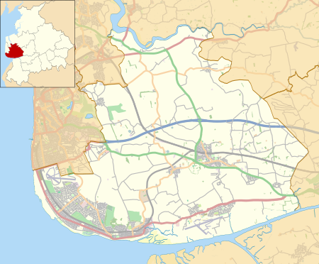 Borough of Fylde is located in the Borough of Fylde