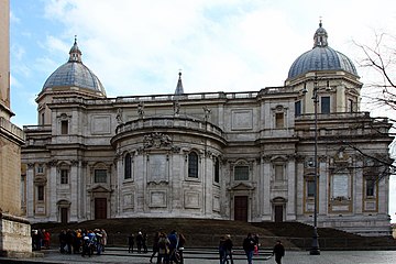 Behind Santa Maria Maggiore