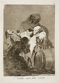 Capricho No. 79: Nadie nos ha visto (Neniu vidis nin)