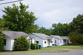 Houses on Vance Street, Little Rock, Arkansas