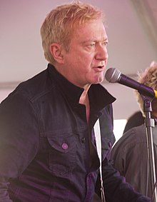 Gill on stage in March 2015