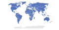 Berne Convention   Ratifications of the Convention as of 2019